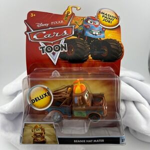 Disney Pixar NEW Smashin' Paint Monster Truck Mater #27 Series 1 Hat Beanie